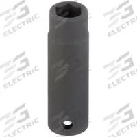 WESTWARD Impact Socket: 1/2 in Drive Size, Metric, 16 mm Socket Size, 6-Point, Deep, No Thin Wall (MPN 4LXK1). Key specifications — attr1215501: WESTWARD; attr1215515: Manganese Phosphate; attr1215518: 16 mm.