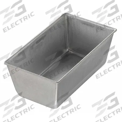 CHICAGO METALLIC Bread Pan: Aluminized Steel, 1 Slots, 3 5/8 in Overall Wd - Bread & Loaf Pans