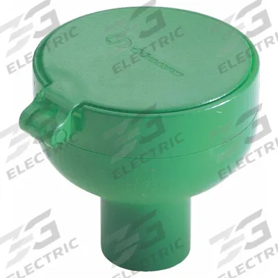 HAWS Eyewash Head: 0002974804.13, Compatible with Haws, Plastic, Green, 1/4 in Thread Size - Eyewash Spray Heads