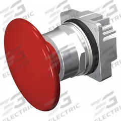 SIEMENS Mushroom Head Push Button: 30 mm, Non-Metallic, Momentary (MPN 52PM9V2). Key specifications — Action: Momentary; Brand: SIEMENS; Series: 52; Push Button Material Type: Non-Metallic.