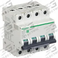 SCHNEIDER ELECTRIC IEC Supplementary Protector: 32 A Amps, 14kA at 240V AC, Screw Clamp, B (MPN M9F21432). Key specifications — Series: C60SP; DC Voltage Rating: Not Rated; Max. AIR Rating: 14kA at 240V AC; Terminal Connection: Screw Clamp; Brand: SCHNEIDER.