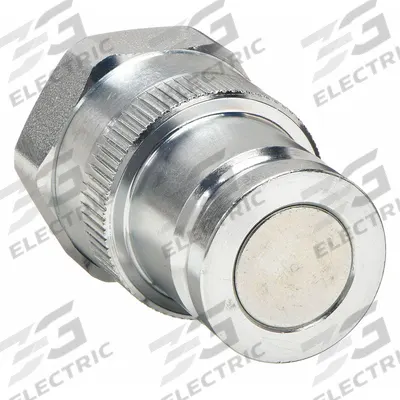 PARKER Hydraulic Quick Connect Hose Coupling: 1/2 in Coupling Size, Steel, Fluorocarbon - 71 Series Hydraulic Quick-Connect Coupling Plugs