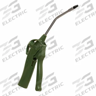 EXAIR Air Gun: Ergonomic Grip, Polyoxymethylene, 1/4 in Female NPT, Angled - Pistol-Grip Air Guns