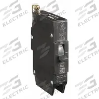 GE Molded Case Circuit Breaker: 30 A Amps, 14kA at 277V AC, Fixed, Lug, Any (MPN TEY130). Key specifications — Series: TEY; Max. AIR Rating: 14kA at 277V AC; Instantaneous Trip: Fixed; Terminal Connection: Lug; Phase Connection: Any.