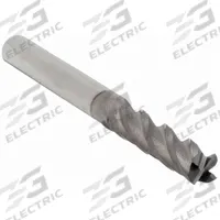 APPROVED VENDOR Square End Mill: Carbide, TiCN Coated, 4 Flute, 5/16" Mill Dia, 1-1/8" LOC, 3" OAL (MPN 215-001029)