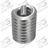 HELI-COIL Helical Insert: Tanged Tang Style, Free-Running, #2-56 Thread Size, Plain, Plain, 100 PK (MPN A1185-02CN172). Key specifications — attr798694: 18-8; attr798710: Right Hand; attr798707: #2-56; attr798676: Metal; attr798705: Inch; attr798675: HELI-COIL; attr798708: 200,000 to 250,000 psi; attr798713: Coarse.