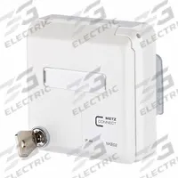 METZ CONNECT IP44SG Housing: UP, 2 Ports, Unequipped (MPN 1309461002-I). Key specifications — Includes Connector: Unequipped; Mounting Type: UP; Product Type: Wall Outlet; Connector Color: White; Connection Type: Cat6A Module 180°.