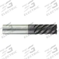 WIDIA HANITA Roughing End Mill: Carbide, AlTiN Coated, 6 Flute, 16 mm Mill Dia, 92 mm LOC, 92 mm OAL (MPN 4U80M160R6WE)