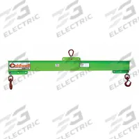 CALDWELL Lifting Beam: Lifting Beam, 4,000 lb Working Load Limit, Adj, 38 in Overall Lg, Composite (MPN 416-2-3). Key specifications — Brand: CALDWELL.
