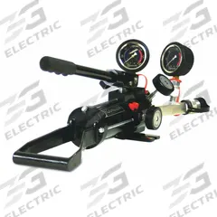 ENERPAC Hydraulic Hand Pump: 2 Stages, Single Acting, 197 psi Max. Pressure 1st Stage, Steel (MPN HP350DMIN). Key specifications — Brand: ENERPAC; Cylinder Compatibility: Single Acting.