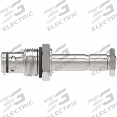 CHAR-LYNN Pressure Control Valve: Screw Adjustment, C-12-2 or C-12-2U Valve Cavity Size - Pressure Control Cartridge Valves