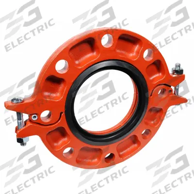 GRUVLOK Metal Pipe Flange: Flange, 5 in, Ductile Iron, EPDM Seal, 300 psi - Grooved Pipe Flanges