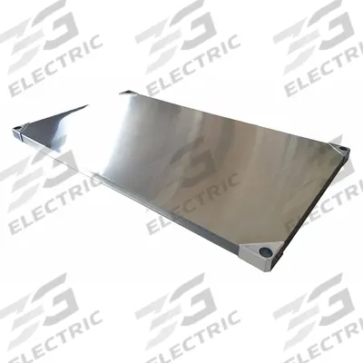 Dayton Utility Cart Shelf: For 2HDP2/2HDP8, For 2HDP2/2HDP8 - Shelves for Utility Carts with Metal Shelves