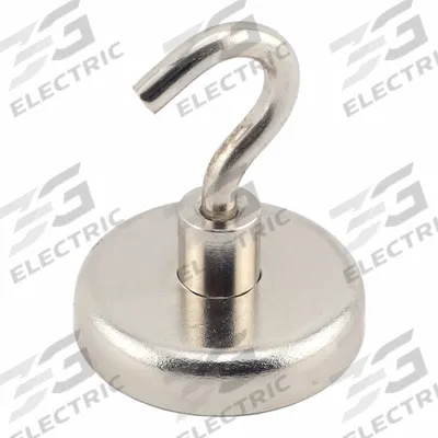 APPROVED VENDOR Rare Earth Magnet: Neodymium, 1 27/64 in Outside Dia, 0.315 in Thick - Cup Rare Earth Magnets