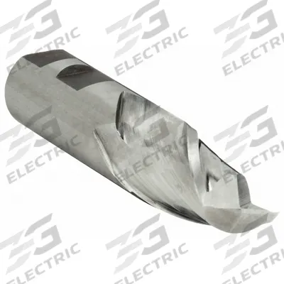 CLEVELAND Keyway End Mill: HSS, 2 Flute, 3/4" Mill Dia, 1-5/16" LOC, 3-7/8" OAL (MPN C41691) - High-Speed Steel Keyway End Mills
