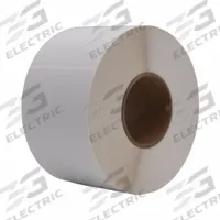 APPROVED VENDOR Barcode Printer Labels: 4 in Label Wd, 3 in Label Ht, White, 3 in Core Dia. (MPN 4030DJ-P2M). Key specifications — Brand: APPROVED VENDOR; Label Color: White.