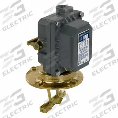 TELEMECANIQUE SENSORS Liquid Level Switch: Close On Rise, DPST-2NC, Aluminum (MPN 9037EW9). Key specifications — Brand: TELEMECANIQUE SENSORS; Electrical Connection Type: Screw Clamp; Float Rod Angle: Horizontal; Minimum Media Specific Gravity: 0.85.