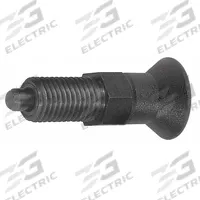 KIPP Indexing Plunger: Nonlocking, Steel, M20x1.5 Thread, 15 N to 39 N Nose Force (MPN K0338.1412). Key specifications — Brand: KIPP.
