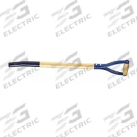 SEYMOUR MIDWEST LINK Bent Spading Fork Handle: Steel Handle, Bent D-Grip Handle, 30 in Handle Lg (MPN 66595). Key specifications — attr979838: Bent D-Grip; attr979837: Steel; attr1029971: 66595; attr979833: SEYMOUR MIDWEST LINK; attr979835: Spading Fork.