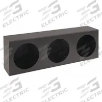 BUYERS PRODUCTS Light Box: Light Box, Black, Steel, 18 in Lg, 6 in Ht, 3 in Wd (MPN LB6183). Key specifications — Color: Black; Brand: BUYERS PRODUCTS; Material: Steel; Product Type: Light Box.