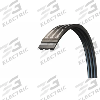 CONTINENTAL V-Belt: 3/B148, 3 Ribs, 151 in Outside Lg, 21/32 in Top Wd - B Section Banded V-Belts