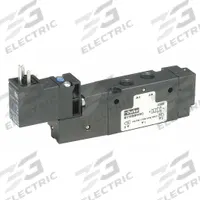 PARKER Solenoid Air Control Valve: B5, Three-Way / Two-Position, Single Solenoid, 24V DC, 1/4 in NPT (MPN B5G1BB549C). Key specifications — attr1084839: DIN Solenoid Connector; attr1093196: Solenoid Coil Included; attr1084853: Internal Pilot; attr1084865: Non-Locking; attr1084872: Solenoid Air Control Valve; attr1084885: Single Solenoid; attr1084828: B5G1BB549C; attr1084832: PARKER.
