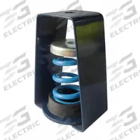 APPROVED VENDOR Hanger-Mount Vibration Isolator: Spring, 210 lb Capacity, 2 7/8 in Wd, 4 1/4 in Dpth (MPN 48PW85). Key specifications — Brand: APPROVED VENDOR.