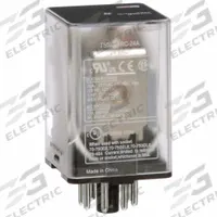 SCHNEIDER General Purpose Relay: Socket Mounted, 10 A Current Rating, 24V AC, DPDT, 8 Pins/Terminals (MPN 750XBXRC-24A). Key specifications — Brand: SCHNEIDER; Base Type: Octal; Mounting Style: Plug-In; Pin Shape: Round; Electrical Connection: 8-Pin Terminal; Manufacturer Part Number: 750XBXRC-24A; Operating Current: 10 A at 277V AC (Resistive Load Conforming to UL); Series: 750R Series.