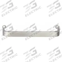 SUGATSUNE Pull Handle: Threaded Holes, Stainless Steel, Silver, #6-32 Screw Size, 0.394 in (MPN KS-435/S). Key specifications — Brand: SUGATSUNE; Projection Type: Non-Recessed; Material: Stainless Steel; Finish: Satin; Color: Silver; Folding Type: Fixed; Mounting Type: Threaded Holes; Screw Size: #6-32.