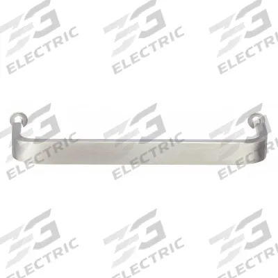 SUGATSUNE Pull Handle: Threaded Holes, Stainless Steel, Silver, #6-32 Screw Size - Standard Pull Handles