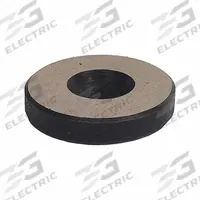 PCS Stop Button: 1 in Outside Dia, 3/16 in Thick, Black Oxide, Steel, 1/4"-20 Thread Size, Hardened (MPN SB-03). Key specifications — attr1132710: Black Oxide; attr1132714: Hardened; attr1132724: Grade 8620; attr1132878: +0.005/-0.000 in; attr1132879: 1/4"-20; attr1132725: Steel; attr1110851: PCS; attr1132720: Rockwell 58.