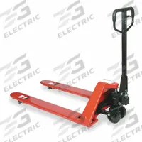 DAYTON Pallet Jack: 4,400 lb, 48 in L x 21 in W Fork Dim, 21 in, 8 in, Narrow Fork, Steel (MPN 2ZE63). Key specifications — Brand: DAYTON; Width Between Forks: 8 in.