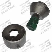 HUSKIE TOOLS Punch and Die Set: Hex Punch, 13/16 in Punch Size, Set of Punch and Die Sizes, Steel (MPN SHD-1316HEX). Key specifications — attr277229: HUSKIE TOOLS; attr255989: 13/16 in; attr255991: Hex; attr255992: Set of Punch and Die Sizes; attr255993: Steel.
