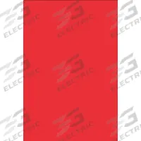 ACCUFORMNMC Gauge Marking Labels: Red, 8 in Label Wd, 12 in Label Ht, Polyester (MPN GML107RD). Key specifications — Label Color: Red; Label Material: Polyester.