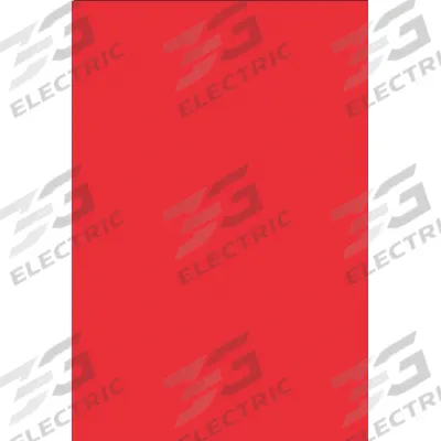 ACCUFORMNMC Gauge Marking Labels: Red, 8 in Label Wd, 12 in Label Ht