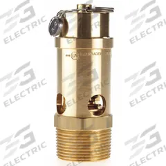CONRADER Safety Valve: Soft Seat, 1 1/4 in (M)NPT Inlet (In.), 175 psi Preset Setting (PSI), Brass (MPN SRV765-114-175). Key specifications — attr291993: Soft Seat; attr291998: Brass; attr292007: Silicone; attr292009: Brass; attr294753: CONRADER.