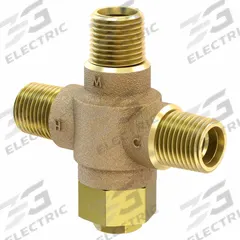 ACORN CONTROLS Thermostatic Mixing Valve: 1/2 in Inlet Connection Size, NPT x NPT, Brass (MPN ST70-12). Key specifications — attr1037830: Integral Check Valves; attr1037827: ACORN CONTROLS.