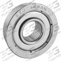 EZO Miniature Ball Bearing: R4, 1/4 in Bore, 0.69 in Flange Dia, Dbl Shield, 5/8 in OD, Grease (MPN SFRW4ZZA3MC3SRL). Key specifications — Bearing Industry Number: R4; Brand: EZO.
