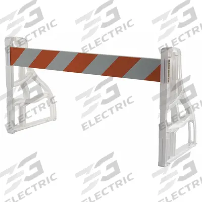 APPROVED VENDOR Traffic Barricade Kit: 40 in Overall Ht, 96 in x 40 in, Engineer, Barricade Kit - Modular Barricade Systems