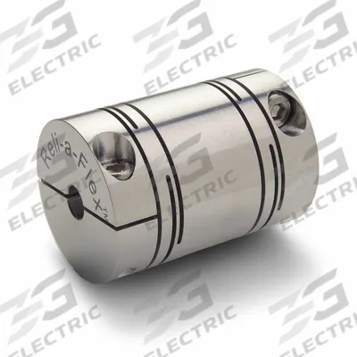 RULAND MANUFACTURING Slit Coupling: 1/4 in Bore Dia 1, 1/4 in Bore Dia 2, 1 1/32 in Overall Lg - Long Clamp-On Slit Couplings