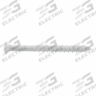 DEWALT Concrete Anchor Screw: 4 in Overall Lg, 3/16 in Dia, Steel, Zinc-Plated - Flat-Head Screw Anchors