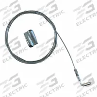 GRIPPLE Wire Rope Hanger: Galvanized Steel, 5 ft Overall Lg, 100 lb Load Capacity, Eyelet (MPN XP2-EY90QG-5FT-GRA). Key specifications — Attachment Type: Eyelet; Brand: GRIPPLE; Loop Attachment Type: Push-Button.