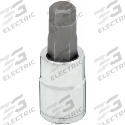 WESTWARD Socket Bit: 3/8 in Drive Size, Hex Tip, 12 mm Tip Size, 1 3/4 in Overall Lg - Hex Bit Sockets