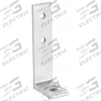 Floor Mount: 15 Series, Aluminum, 34 mm x 34 mm x 140 mm, Single (MPN 093BA14038). Key specifications — Includes Fasteners: No; System of Measurement: Metric; Finish: Anodized; Color: Aluminum; Brand: FATH INC.; Material: Aluminum; Product Type: Floor Bracket; Adjustable: No.
