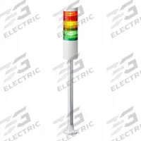 PATLITE Tower Light Assembly: 3 Tier, No Sounder Tier, IP54, Amber/Green/Red, Direct Wire, Steady (MPN LR6-302PJNW-RYG). Key specifications — Manufacturer Part Number: LR6-302PJNW-RYG; Brand: PATLITE; Operating Voltage: 24V DC; Light Tier Color: Red.
