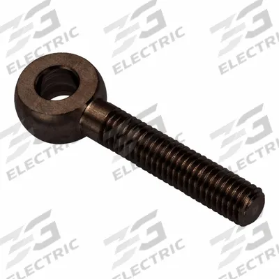 AMPG Fixed Rod End: Stainless Steel, Black Oxide, 1 1/2 in Hole Center-to-End Lg - Stainless Steel Male Threaded Fixed Rod Ends