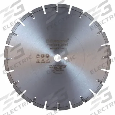 HUSQVARNA Diamond Saw Blade: Asphalt, 20 in Blade Dia., 1 in Arbor Size, Wet - Concrete & Asphalt-Cutting Blades