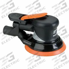 DYNABRADE Air Orbital Sander: 5 in Disc, Pressure Sensitive Adhesive, 3/8 in Orbit, Central Vacuum (MPN 56884). Key specifications — attr1320213: DYNABRADE.