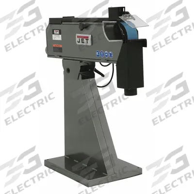 JET Belt Grinder: For Metal, 230 V, Single-Phase, 4 hp, 3 in Belt Wd, 79 in Belt Lg - Floor Standing Belt Machines