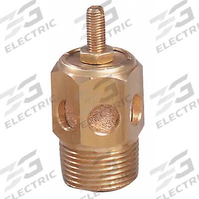 ARROW PNEUMATICS Speed Control Muffler,1/4": 1/4 in NPT, 9/16 in Hex Size - Pneumatic Speed Control Mufflers